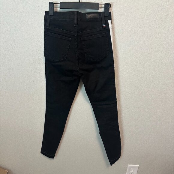 Etienne Marcel EM1051 Black Jeans with Side Zipper Detail - Size 25 - Statement - Picture 6 of 9